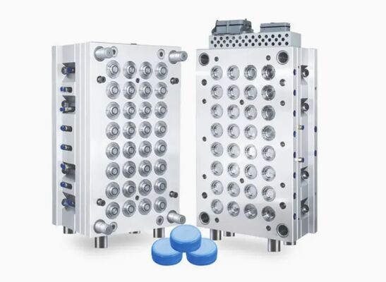 Khuôn ép nắp bật nhiều hốc cho sản xuất nắp chai nhựa