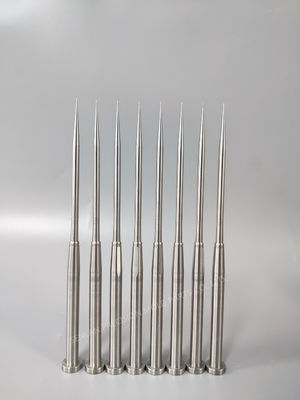 SKD61 / SKD51 Meterial Khuôn đúc có độ chính xác cao Chốt lõi Ejector Pin 0,005 Dung sai cho các bộ phận y tế bằng nhựa