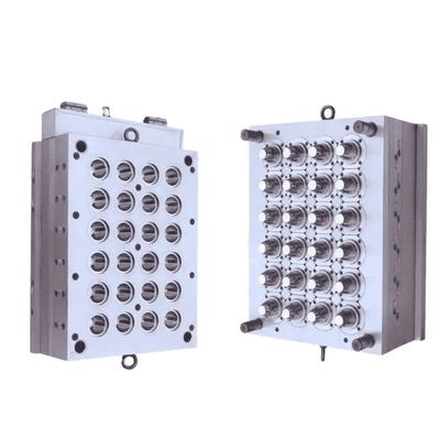 Hình nặn nắp chai đa khoang chạy nóng để sản xuất nắp nhựa