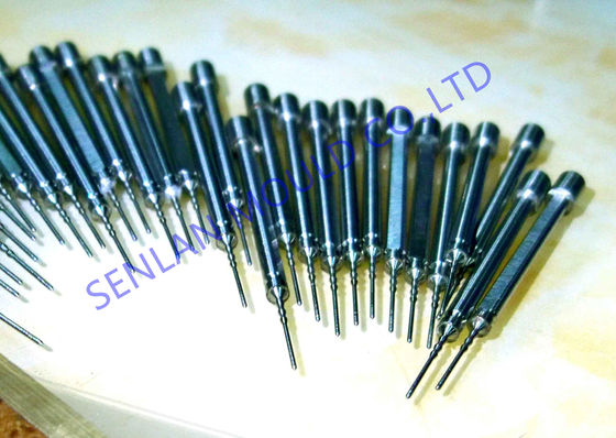 Micro Core Pins cho khuôn y tế. Công cụ không gỉ cực chính xác ± 0,002mm