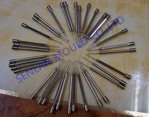 Micro Core Pins cho khuôn y tế. Công cụ không gỉ cực chính xác ± 0,002mm