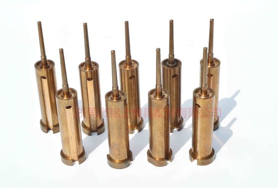 Beryllium Copper (BeCu) Injection Mold Pins and Sleeves.