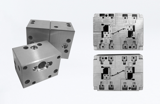 ASSAB Mold Steel Custom Non-Standard cores với độ chính xác 0,005mm cho khuôn đóng gói
