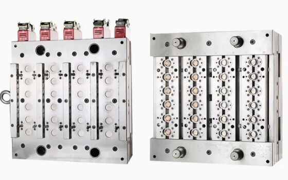 Khuôn ép nắp bật nhiều hốc cho sản xuất nắp chai nhựa