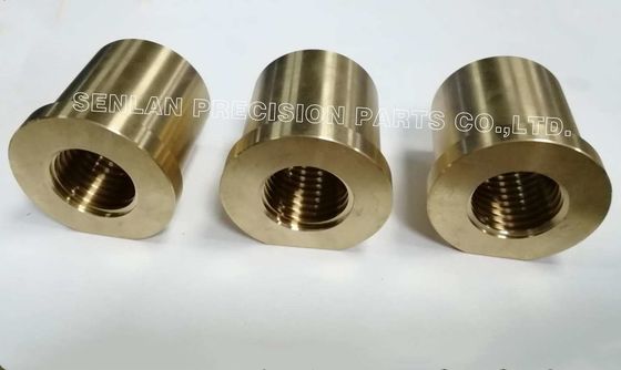 Bộ phận gia công CNC chính xác bằng đồng thau C360 | ±pm$0,005mm Thành phần tùy chỉnh