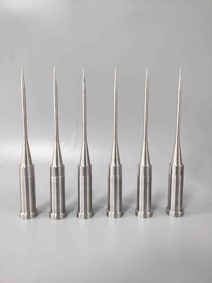 ±pm$0.002mm Concentricity Pipette Tip Cores.