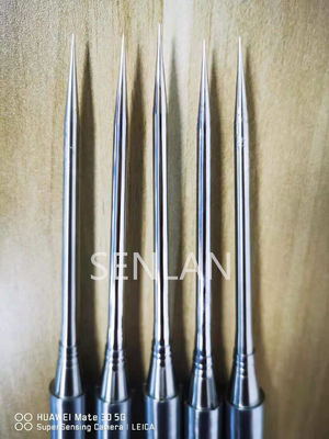 Chốt lõi chính xác cho đầu tip pipet Khuôn đúc Chân đúc với bề mặt đồng tâm và hoàn thiện tốt
